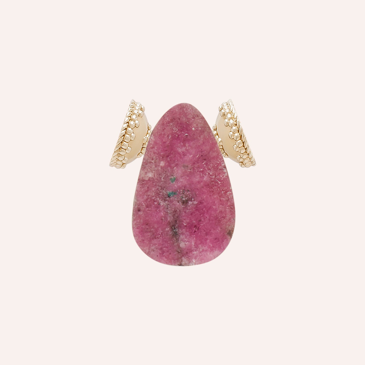 Small Pink Calcite Cobaltian Druzy Centerpiece