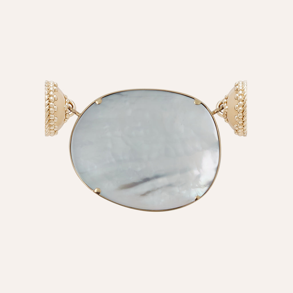 Black Druzy Irregular Centerpiece
