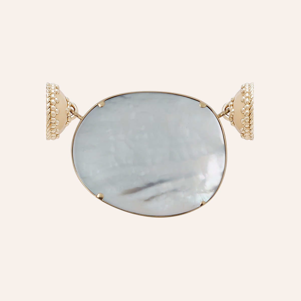 Black Druzy Irregular Centerpiece