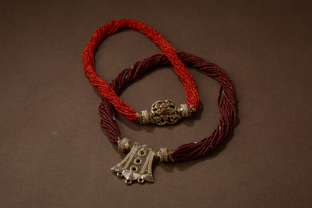 Tibetan Treasure Rosette Centerpiece