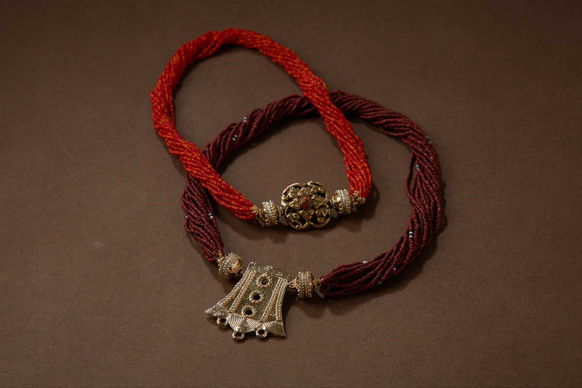 Tibetan Treasures Gold Bell Centerpiece