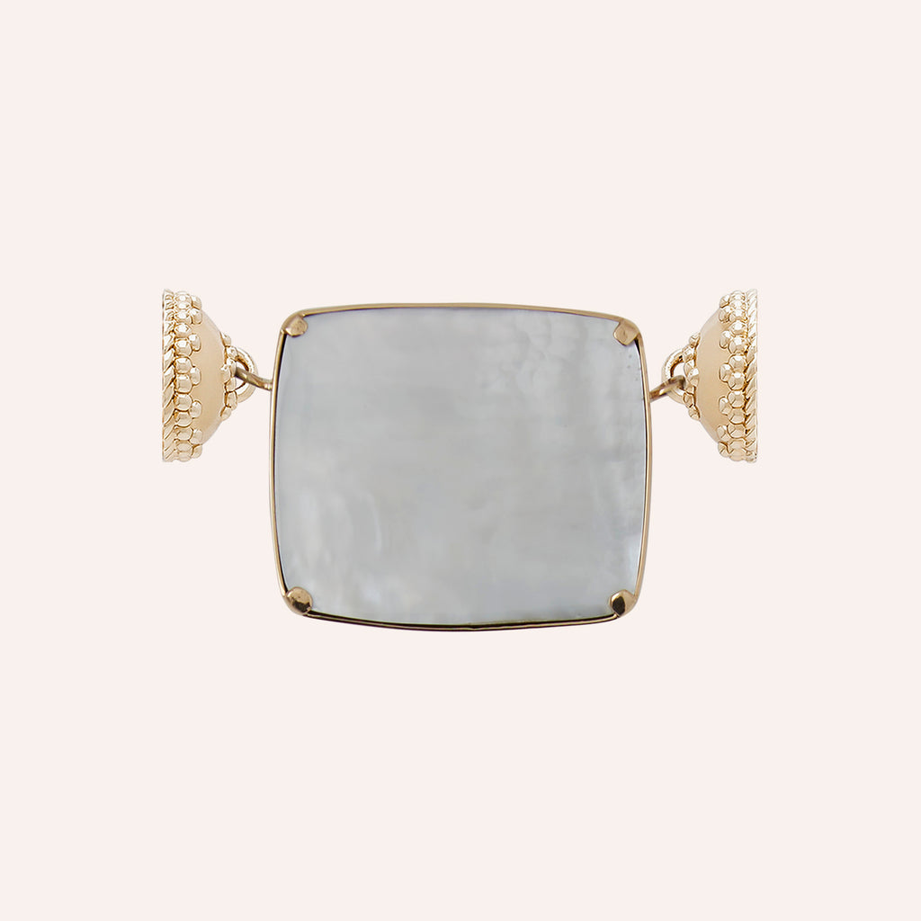 Green Uvarovite Garnet Rectangular Druzy Centerpiece