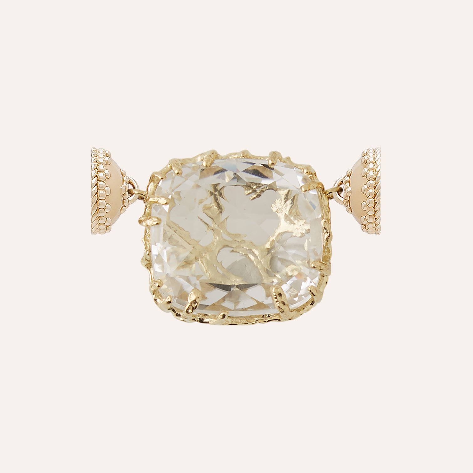 18K Rock Crystal Seaside Centerpiece