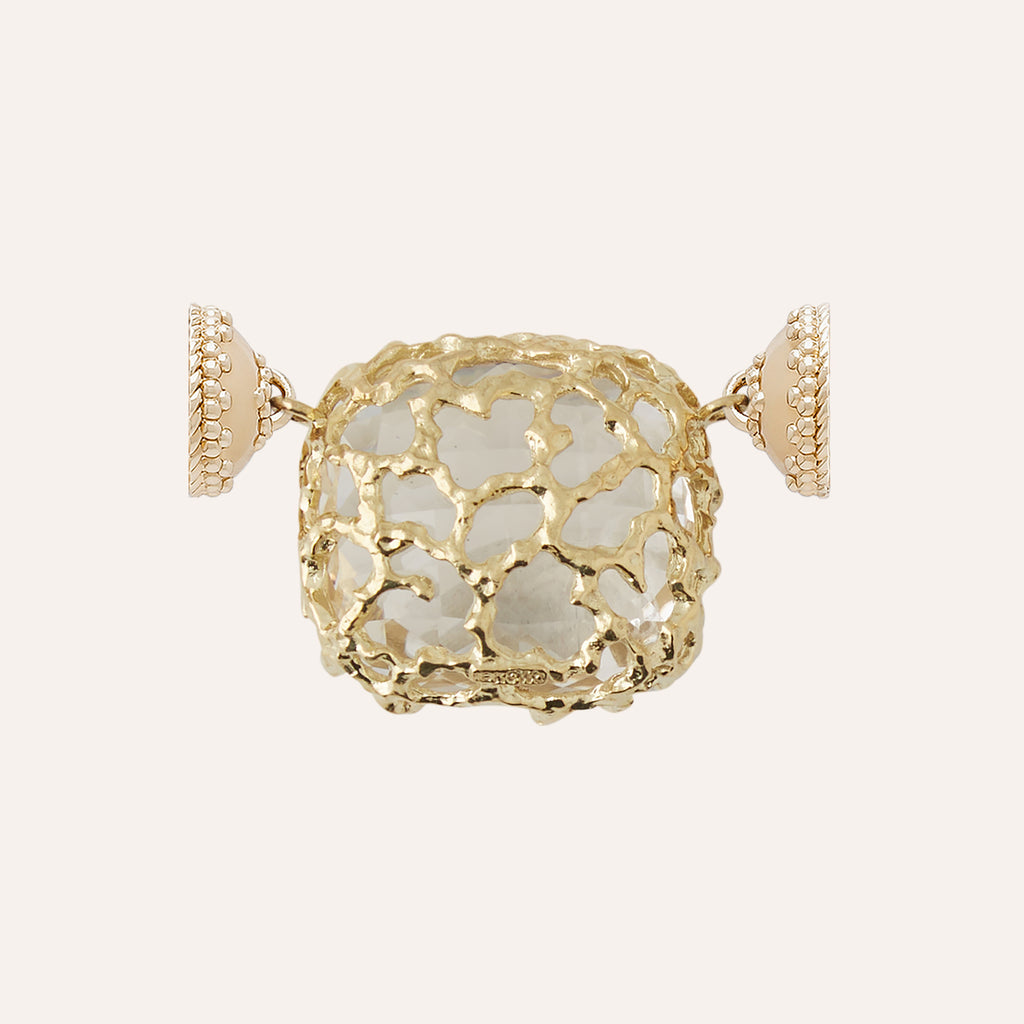 18K Rock Crystal Seaside Centerpiece