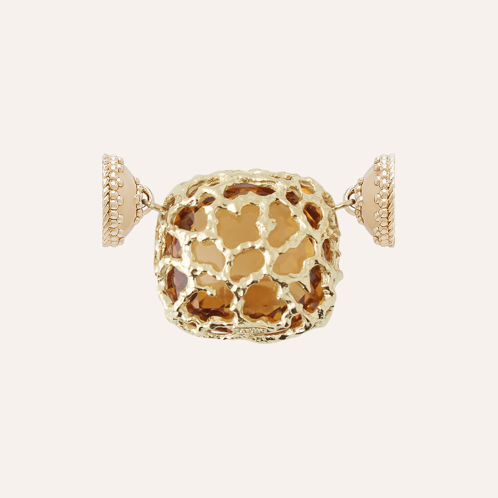 18K Seaside Citrine Centerpiece