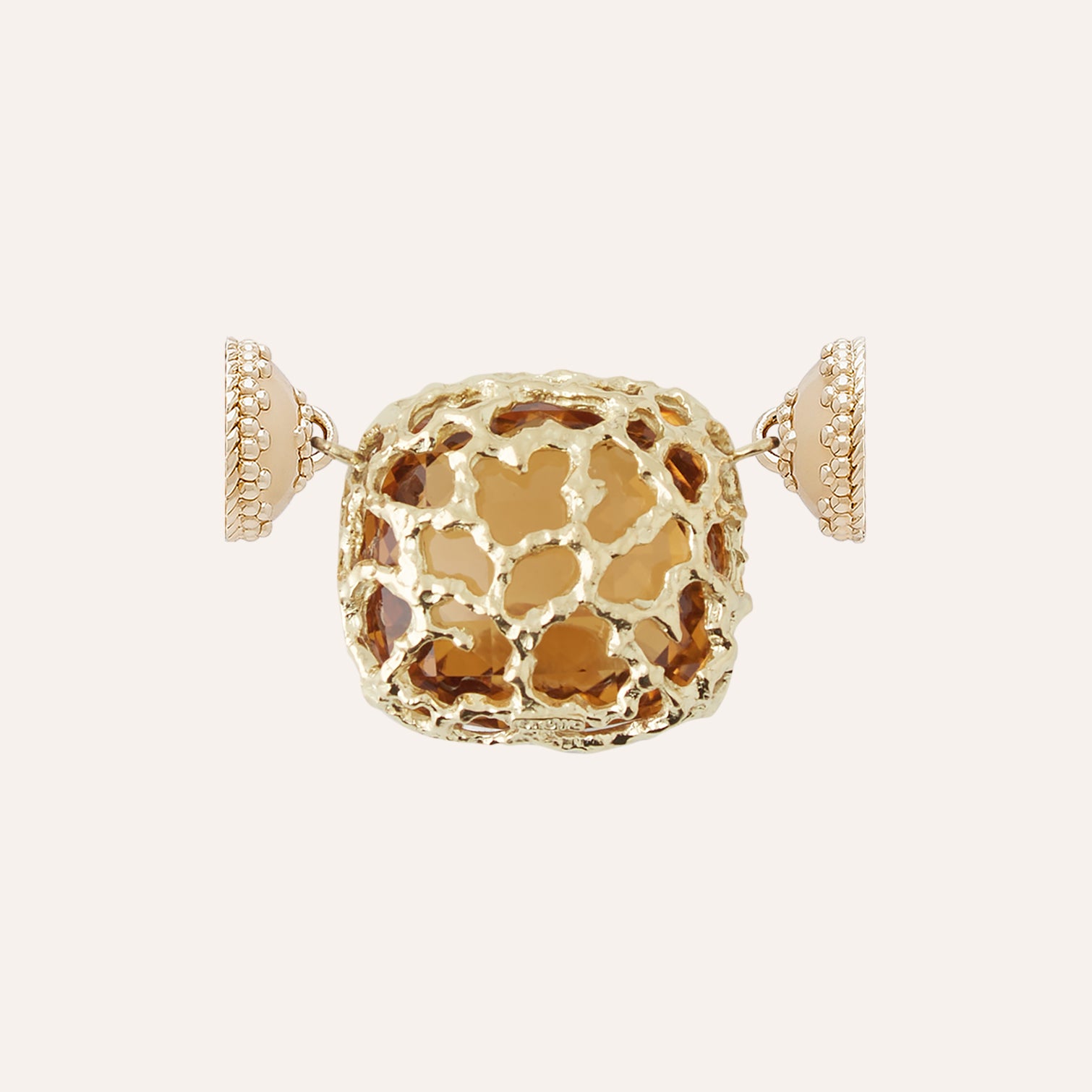 18K Seaside Citrine Centerpiece