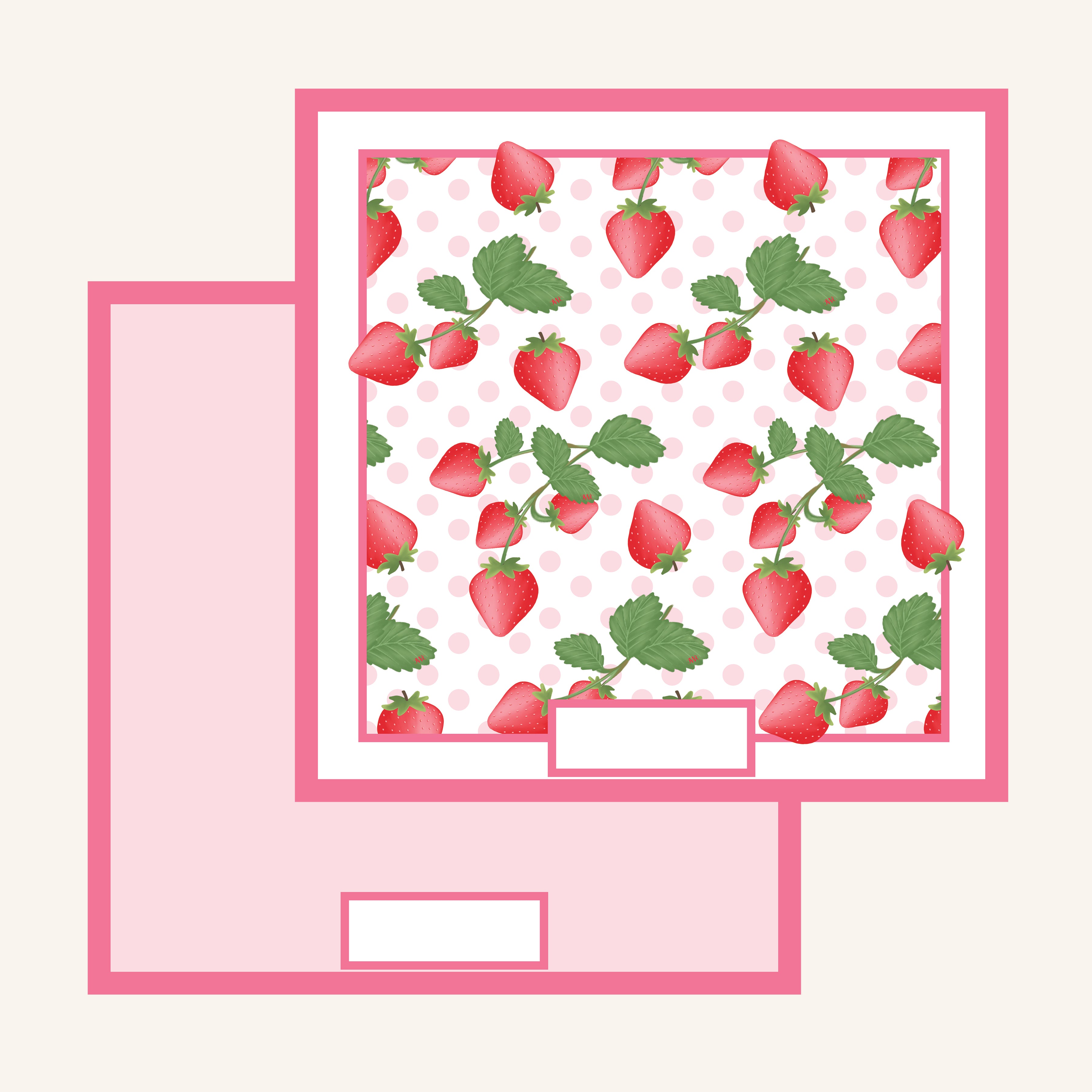 Victoire Sunnyvale Strawberry Placemats, Set of 12