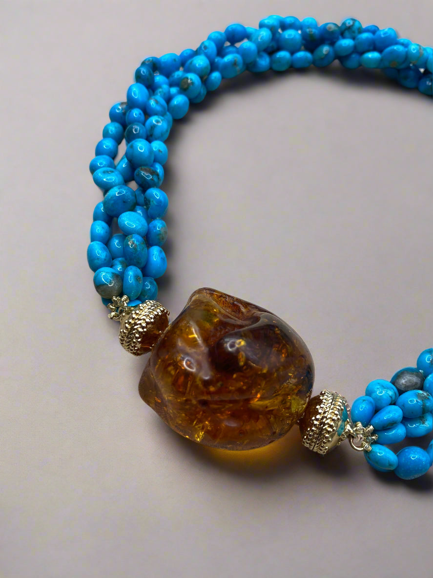Light Amber Centerpiece
