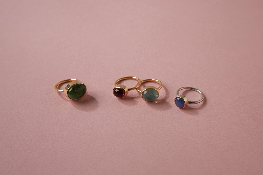 18K Candy Pink Tourmaline Affinity Ring