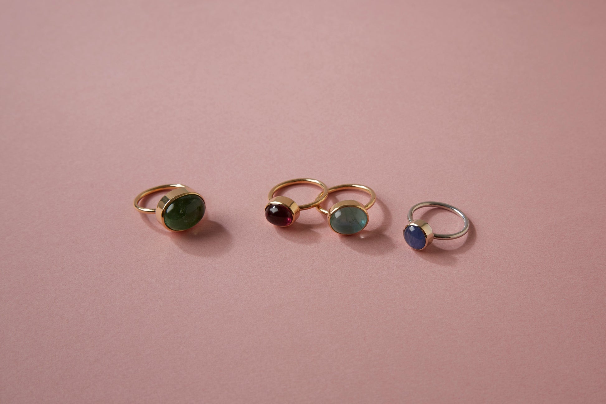 18K Mint Green Tourmaline Affinity Ring