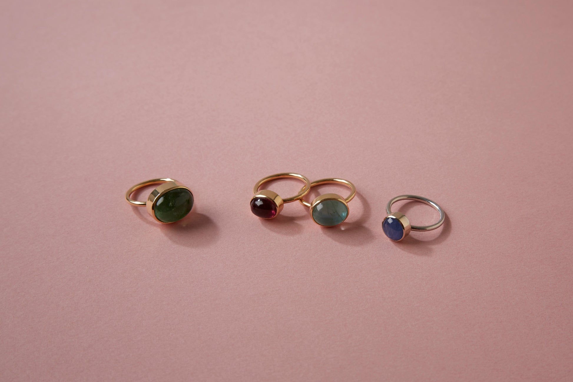 18K Candy Green Tourmaline Affinity Ring