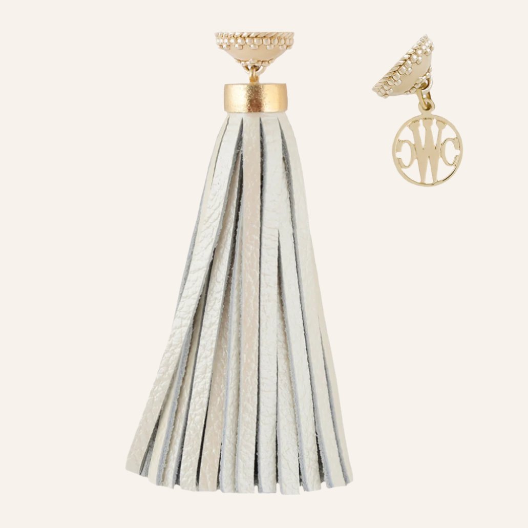 Baja White Pearl Tassel