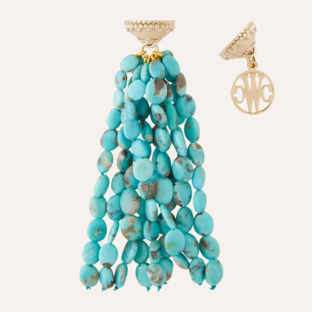 Helen Turquoise Tassel