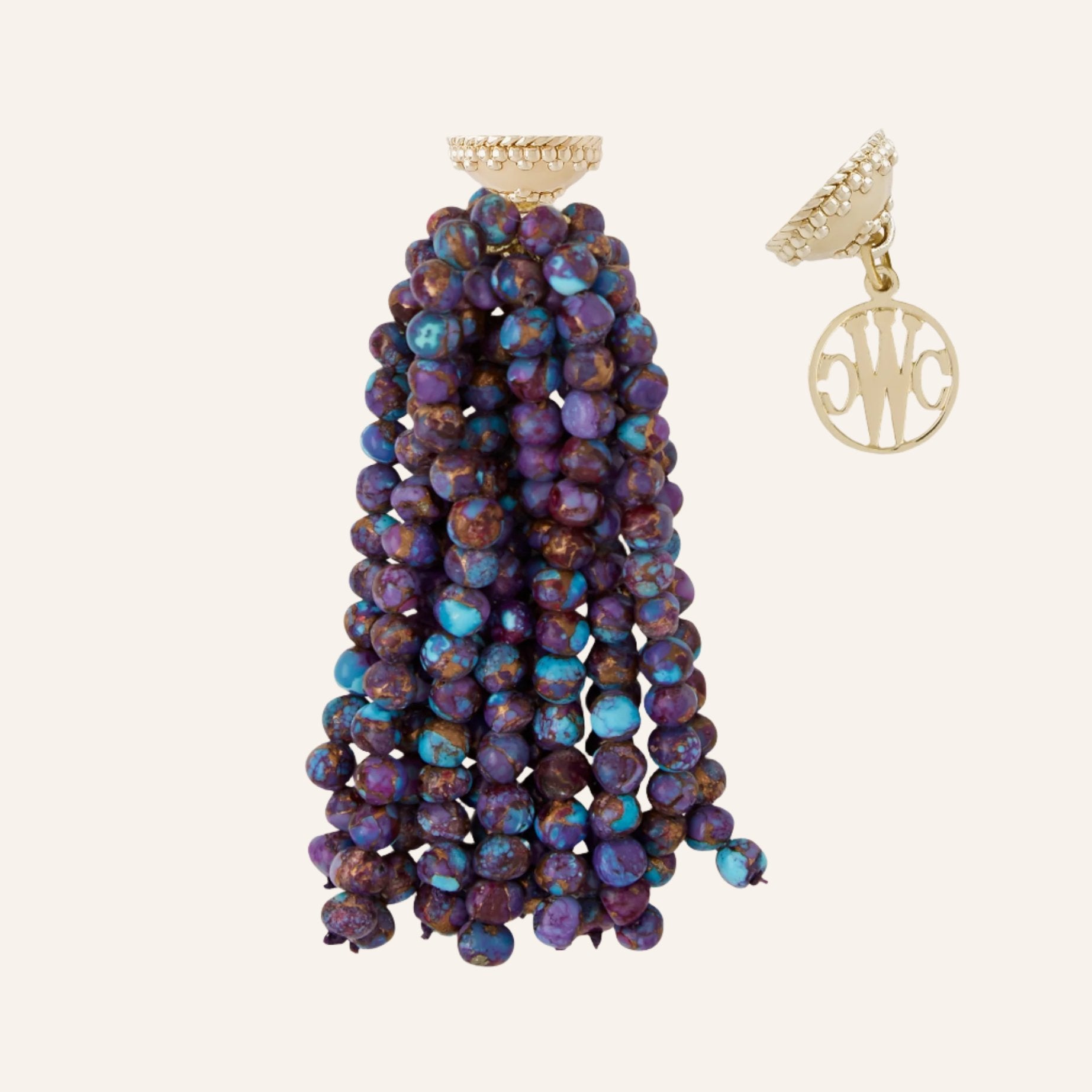 Victoire Mohave Purple Tassel