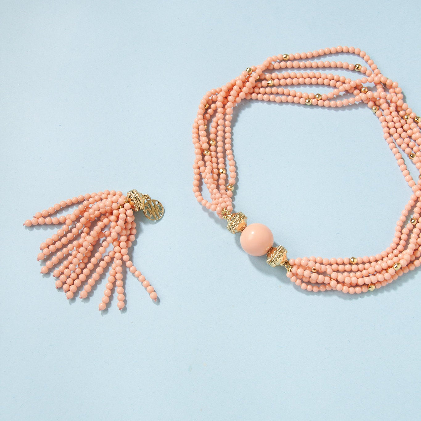 Victoire 20mm Peach Reconstituted Coral Centerpiece