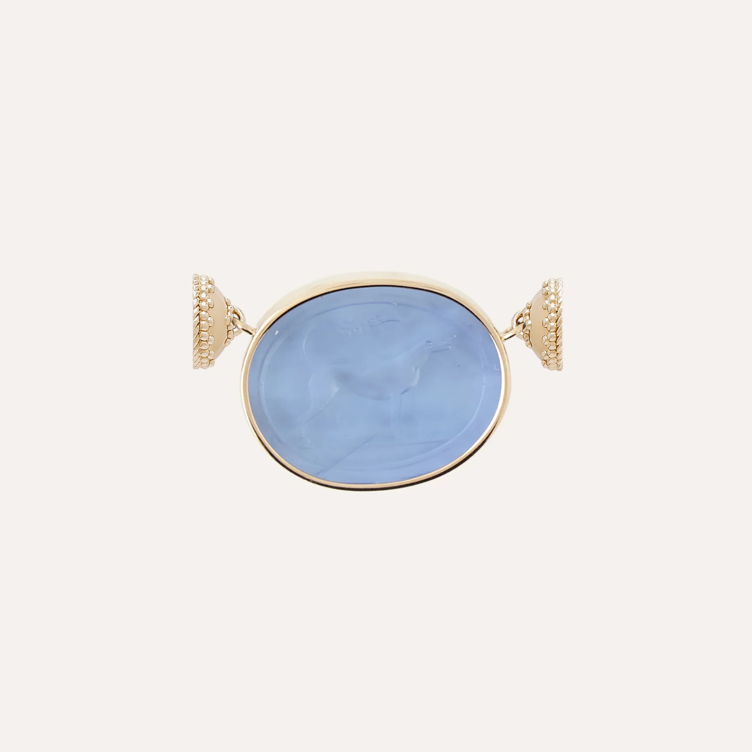 Wolfhound Blue Topaz Chiara Glass Mini Centerpiece