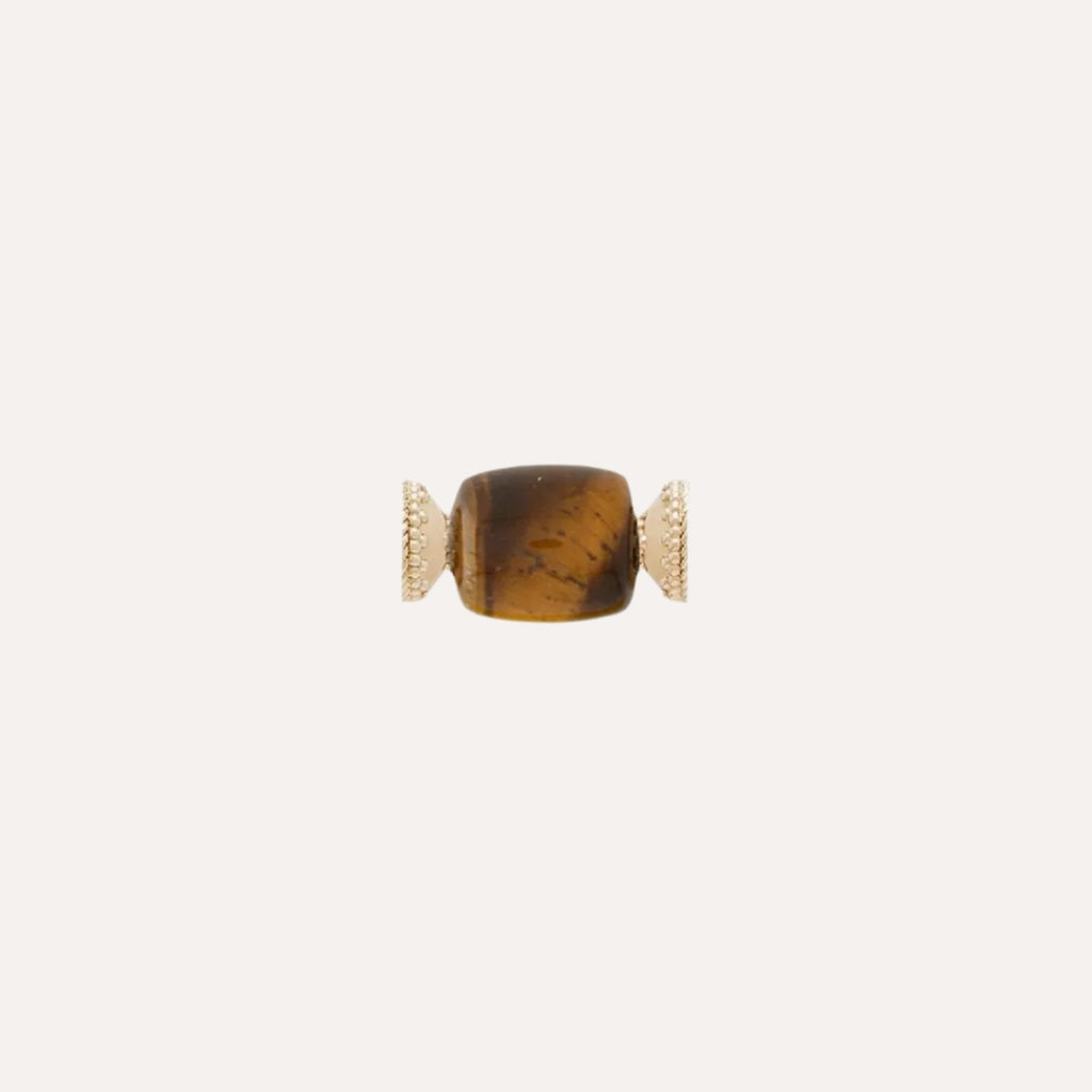 Tiger's Eye Barrel Mini Centerpiece