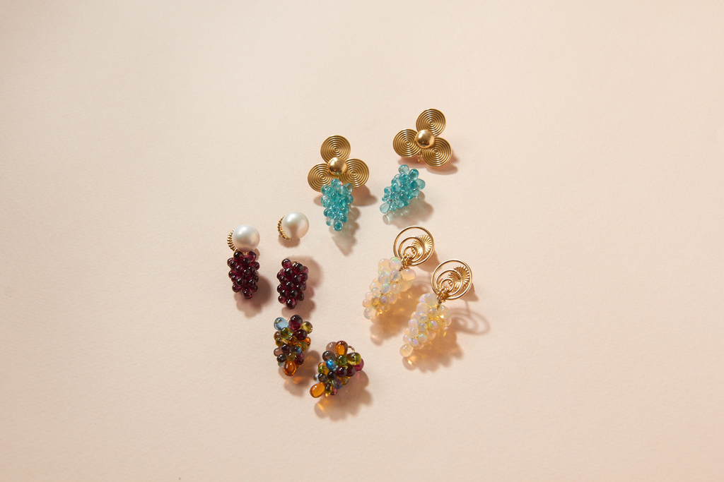 14K Orbit Earrings
