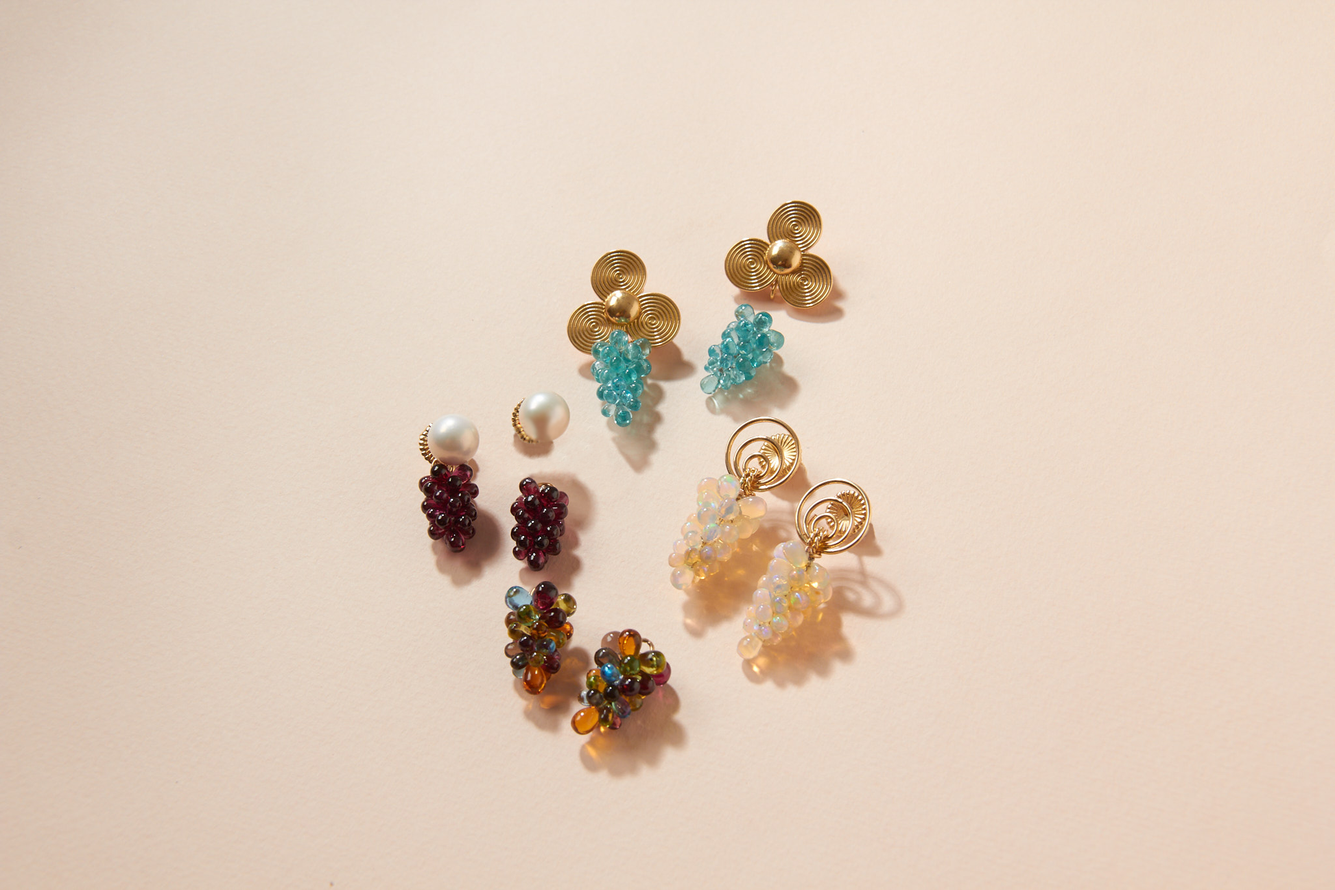 14K Orbit Earrings