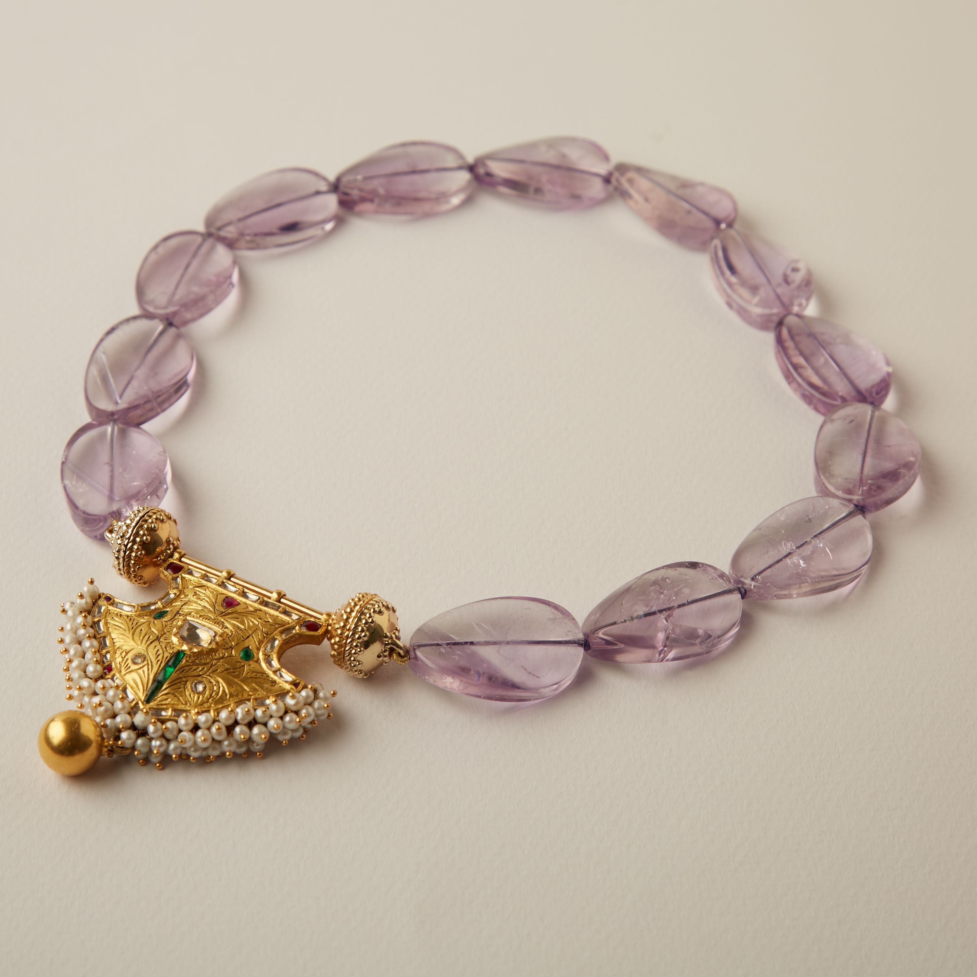 Helen Amethyst Necklace