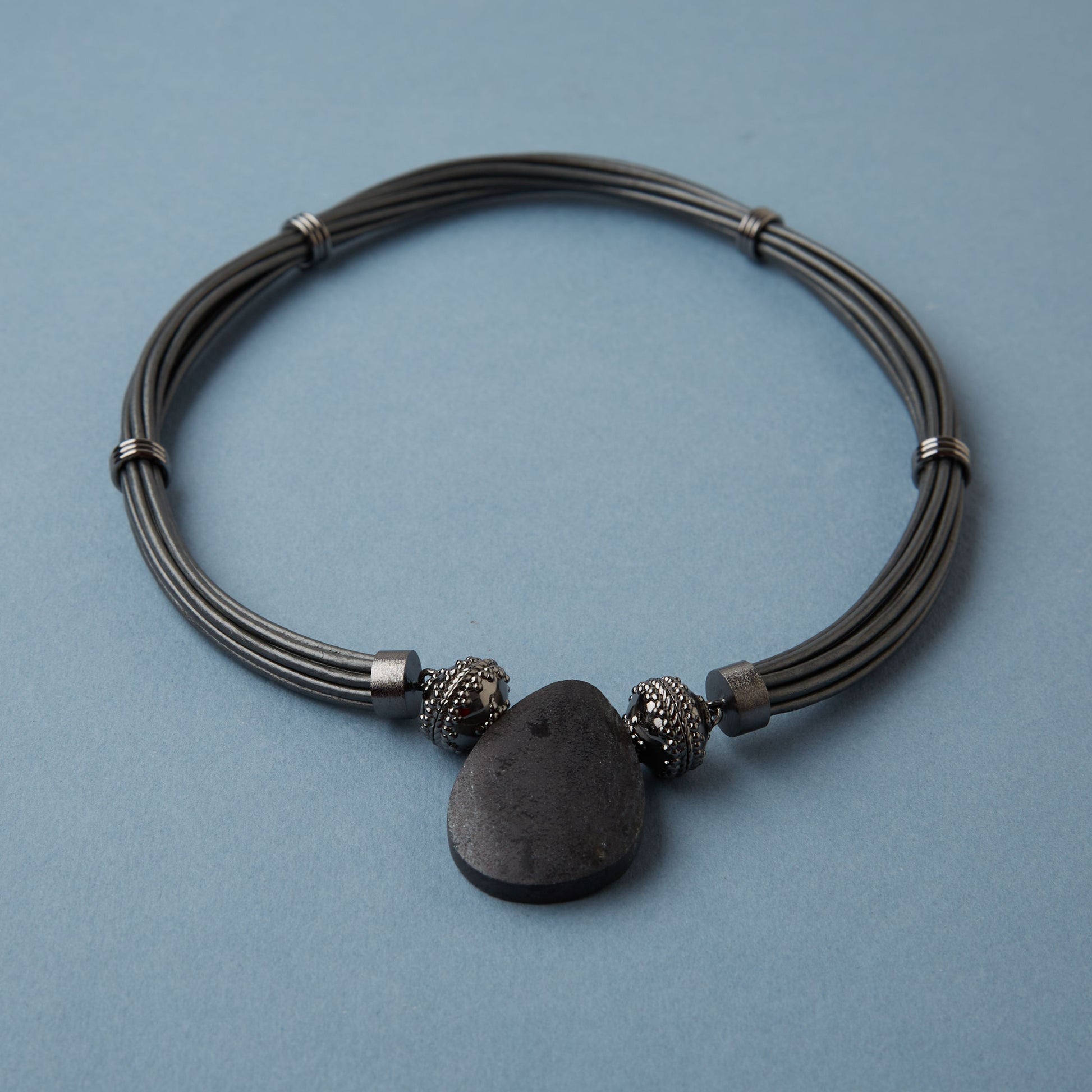 Specularite Grey Gunmetal Centerpiece