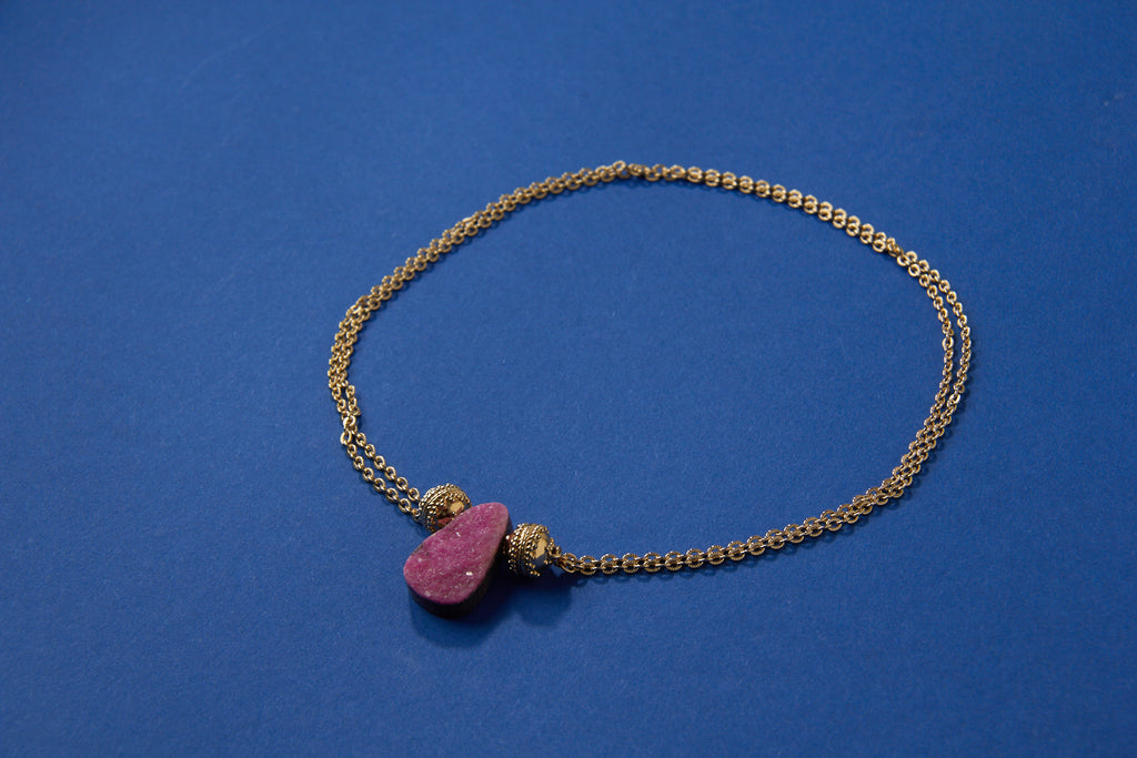 Belden Gold Double Strand Mini Necklace