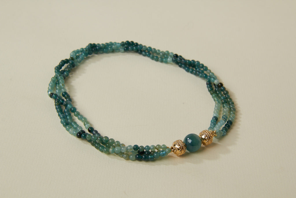 Victoire Green Kyanite 13.5mm Mini Centerpiece