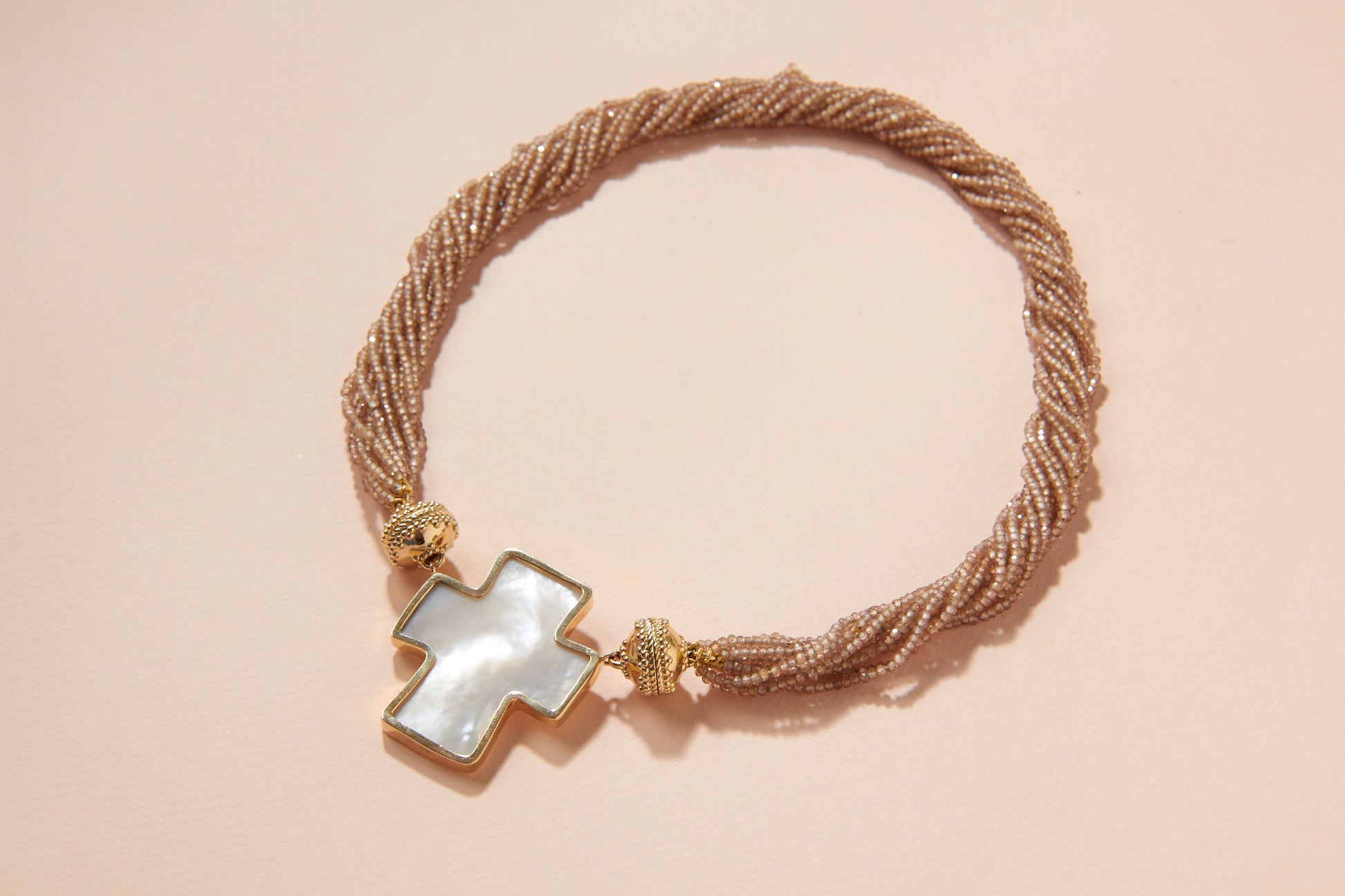 Michel Tan Zicron Multi-Strand Necklace