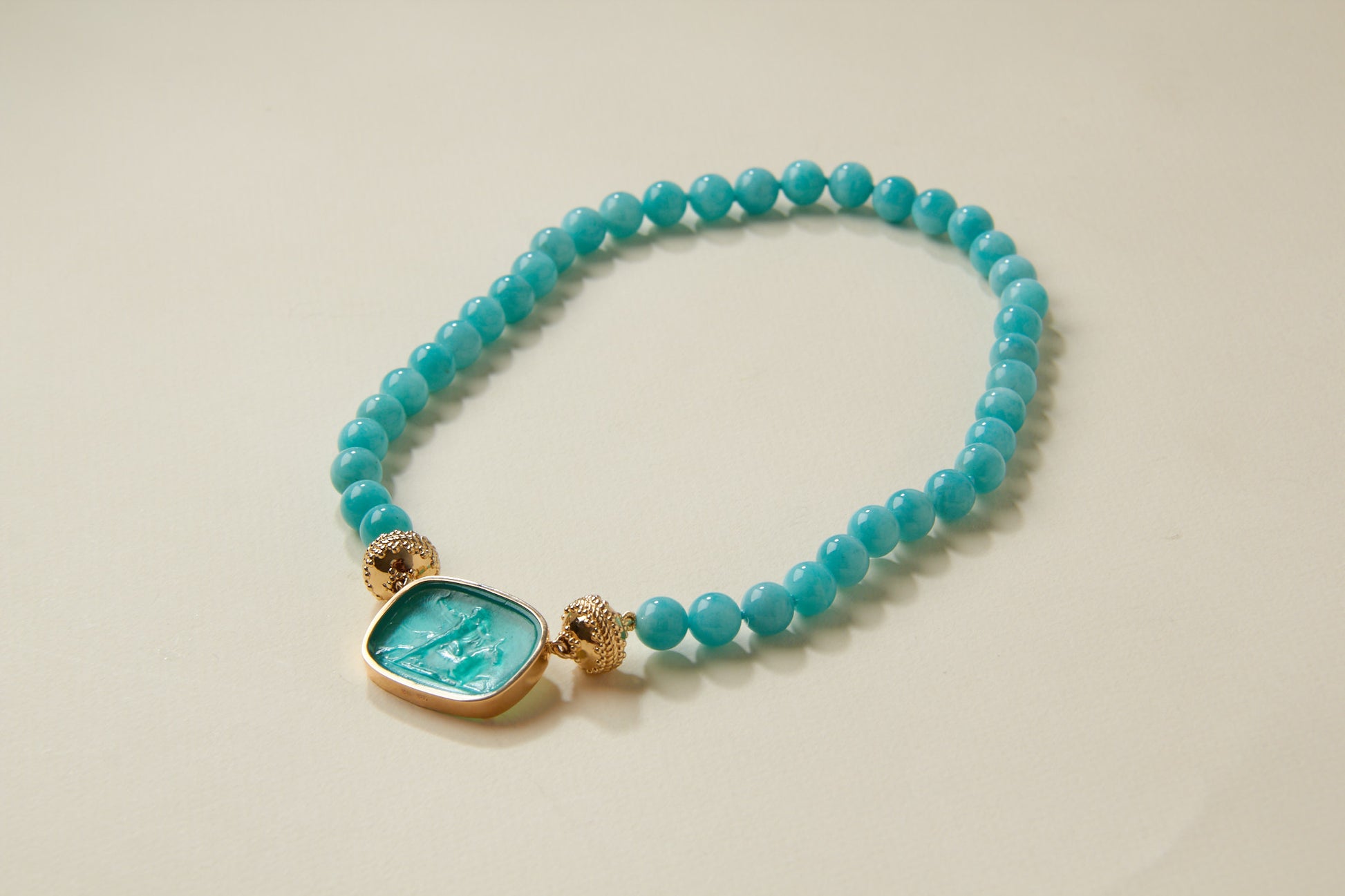 Classic Mythic Rider Paraiba Chiara Glass