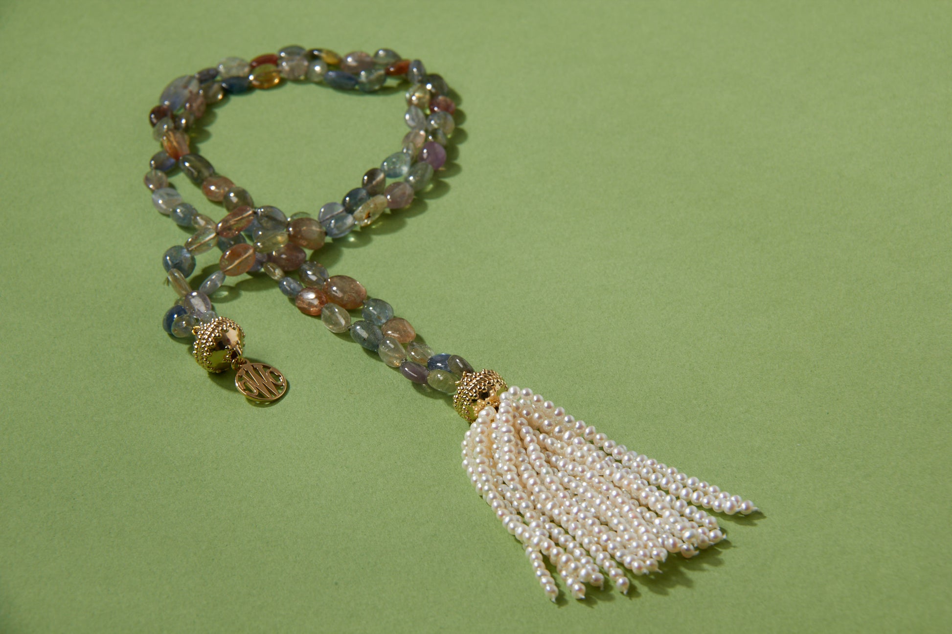 White Freshwater Pearl Tassel