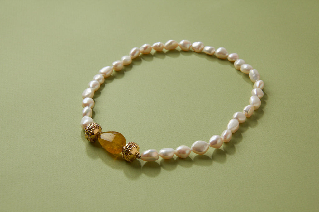 Freshwater 10mm Baroque Pearl Necklace
