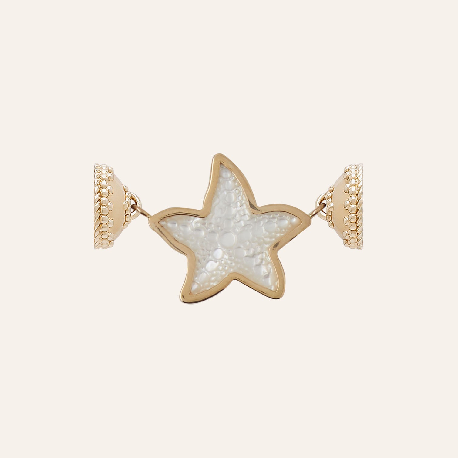 Mother of Pearl Carved Starfish Centerpiece
