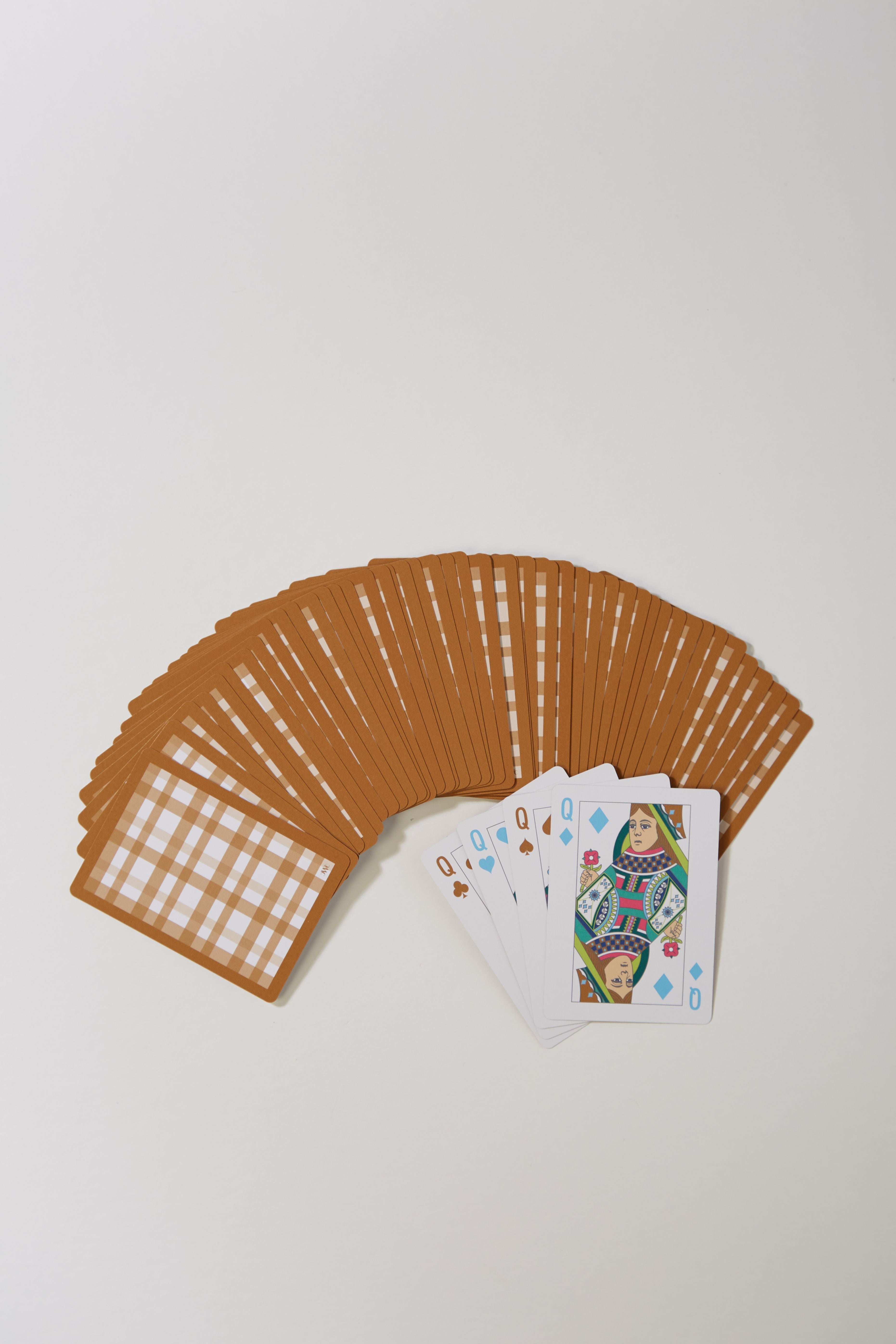 Picnic Plaid Playing Cards