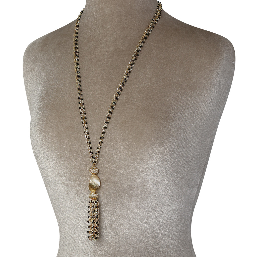 Ashley Gold Multi-Strand Necklace