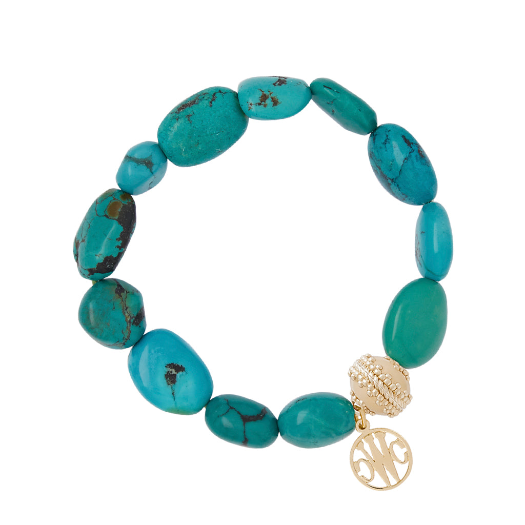 Helen Turquoise Stretch Bracelet