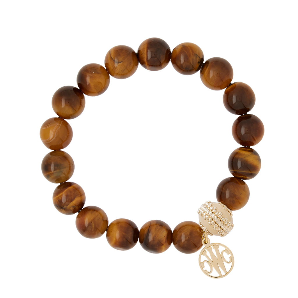 Victoire Tiger's Eye Stretch Bracelet 10mm