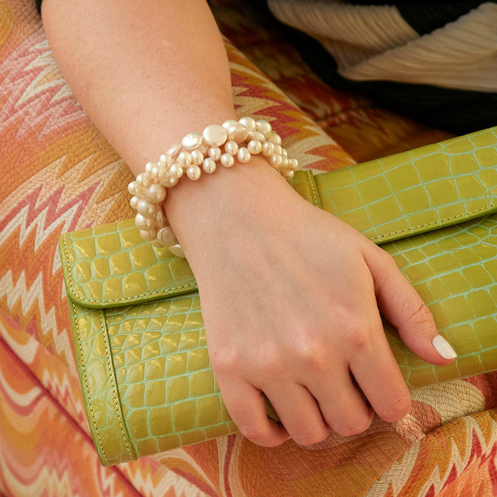 Classic Clara Pearl Bracelet