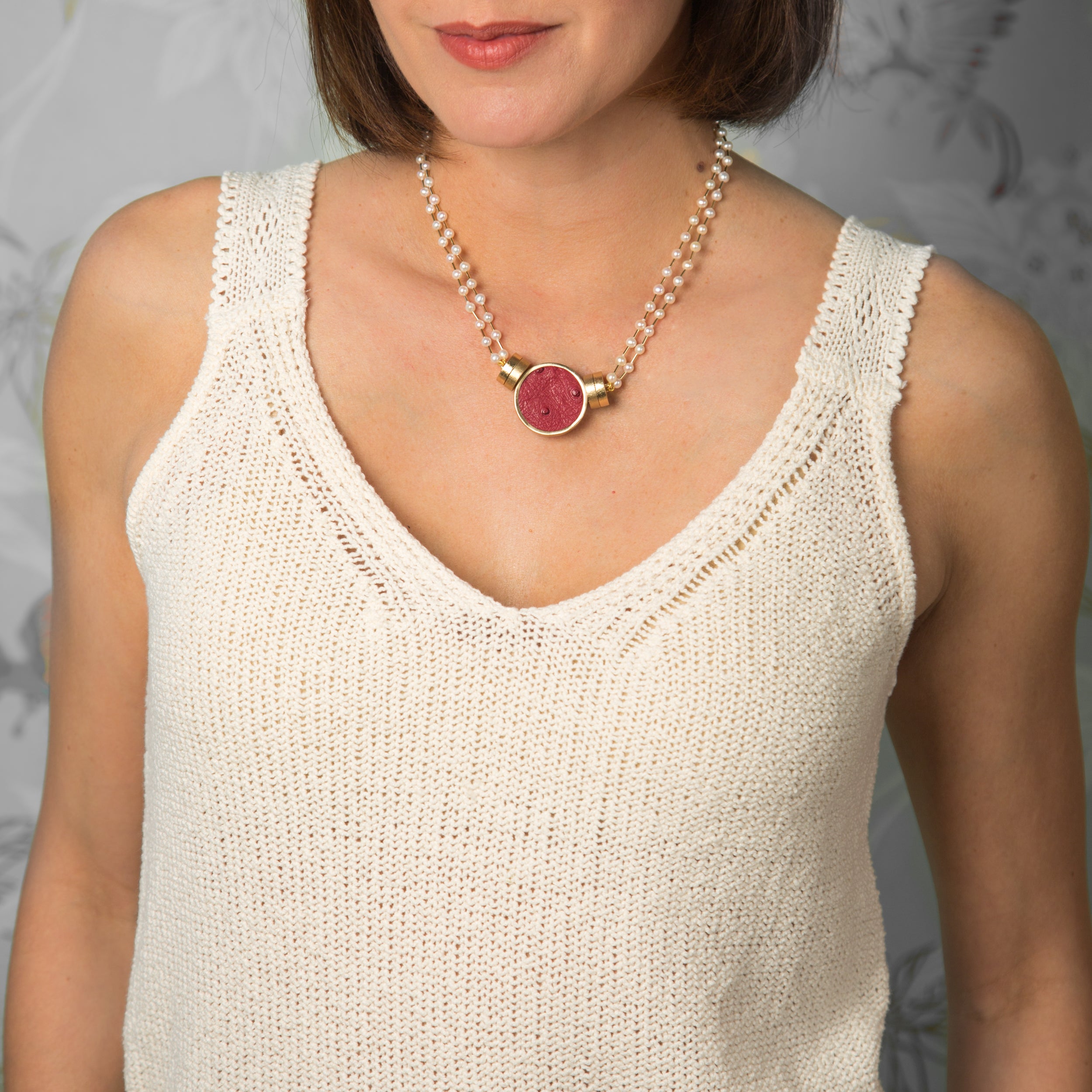 Margaret Double Strand Necklace