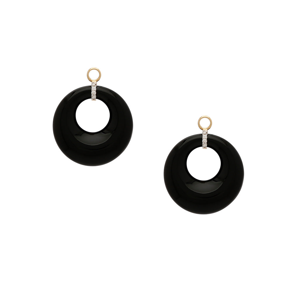 18K Mini Deco Earring Drops