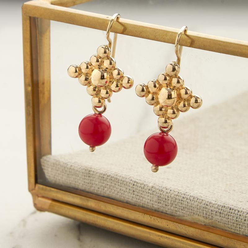Victoire Lapis 8mm Drops