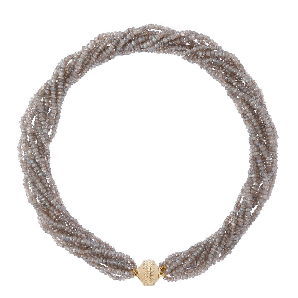 Michel Labradorite Multi-Strand Necklace