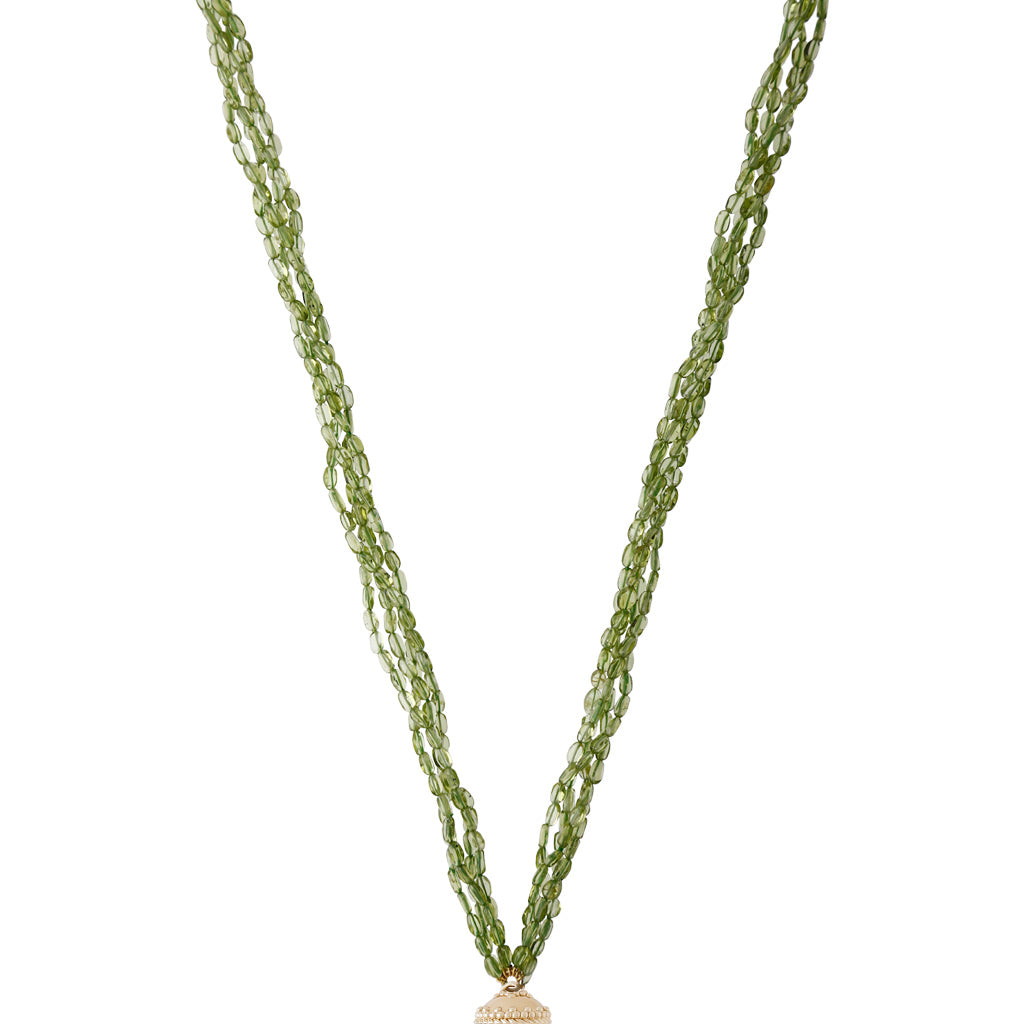 Helen Peridot Multi-Strand Necklace