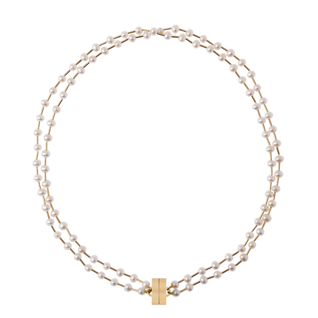 Margaret Double Strand Necklace