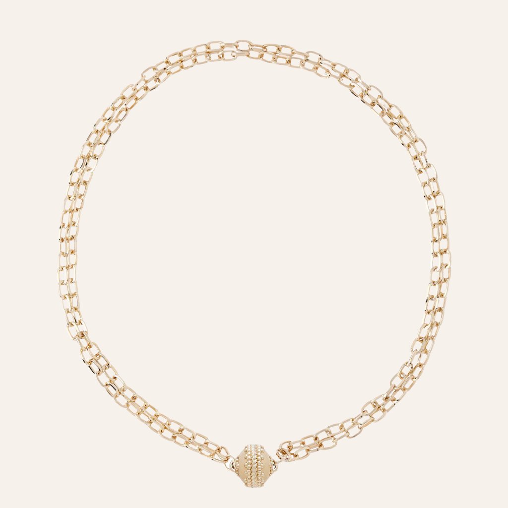 Addison Double Strand Necklace