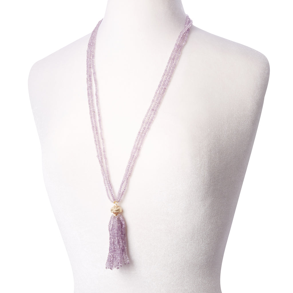 Michel Amethyst Tassel