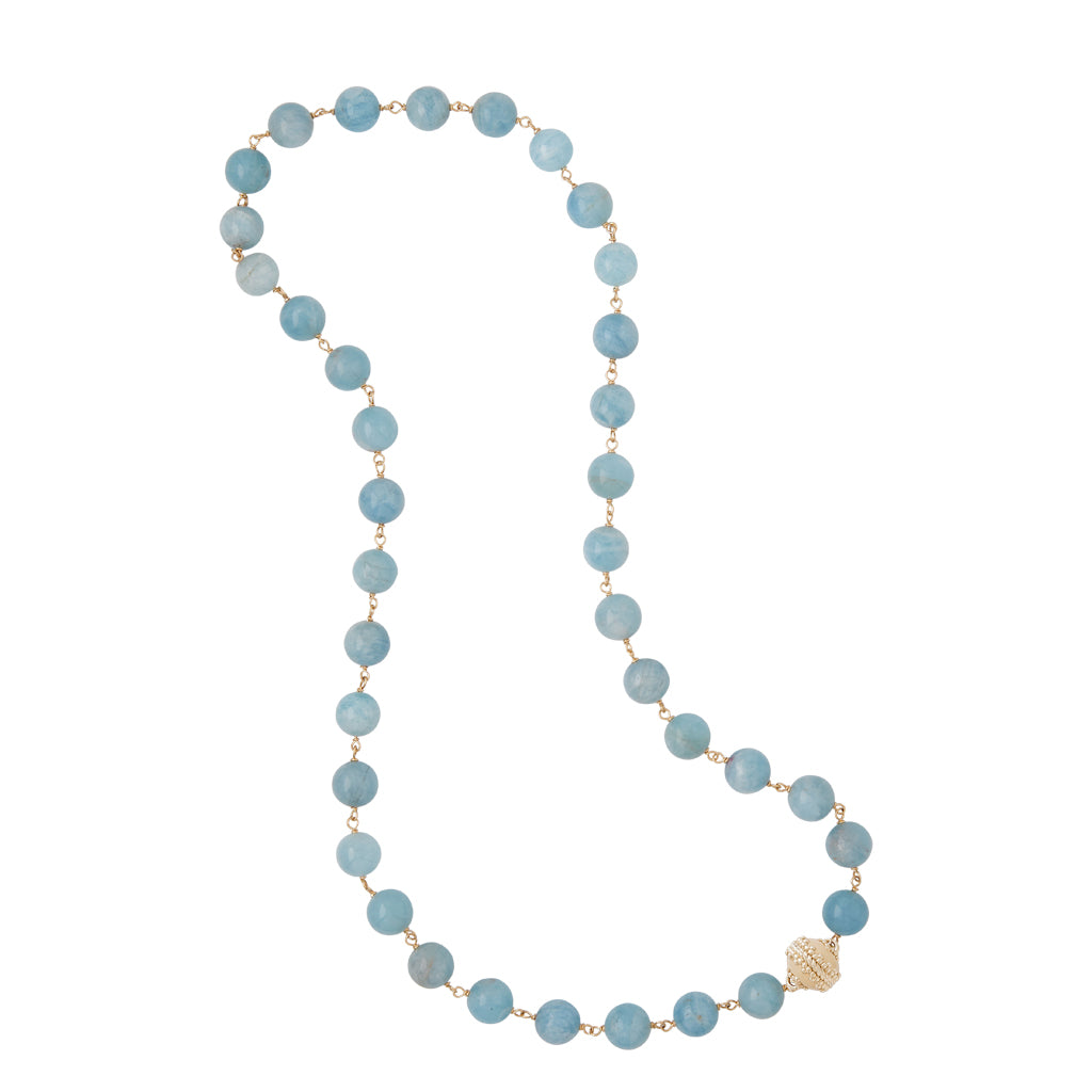 Caspian Victoire Aquamarine Necklace