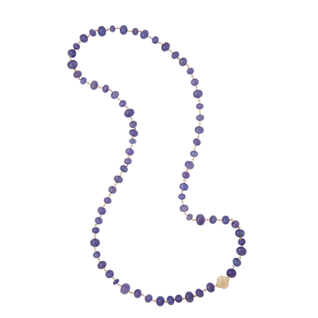 Caspian Purple Tanzanite Necklace