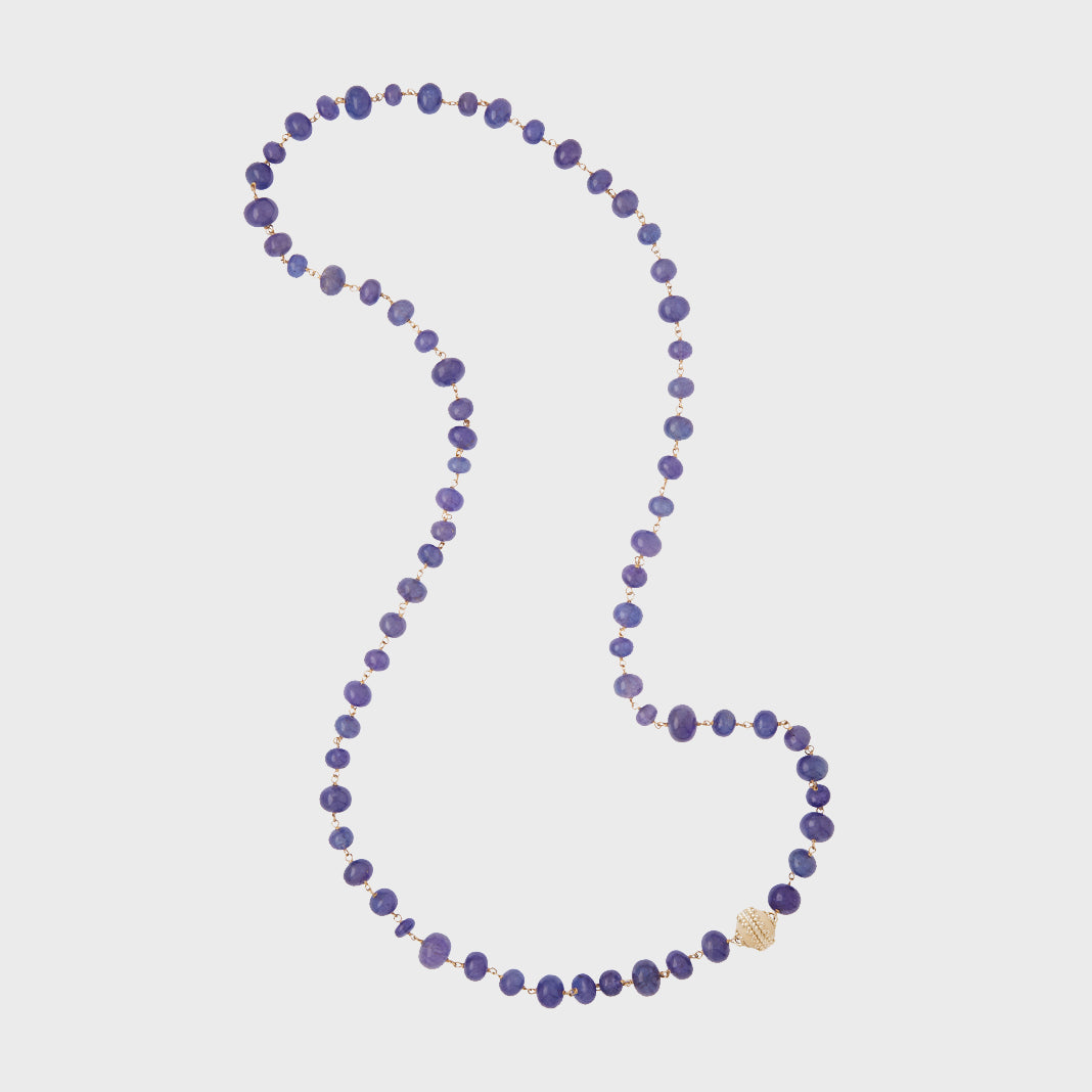 Caspian Purple Tanzanite Necklace