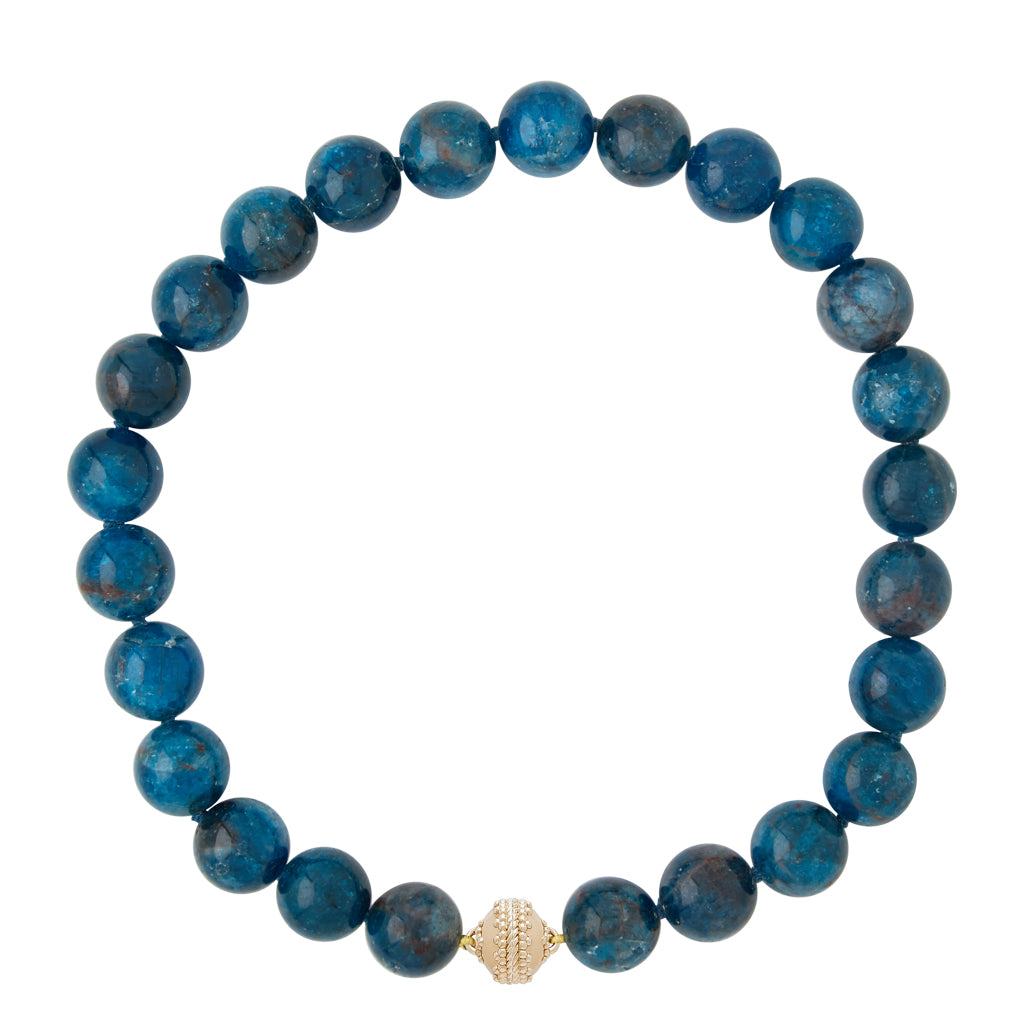 Victoire Blue Apatite 16mm Necklace