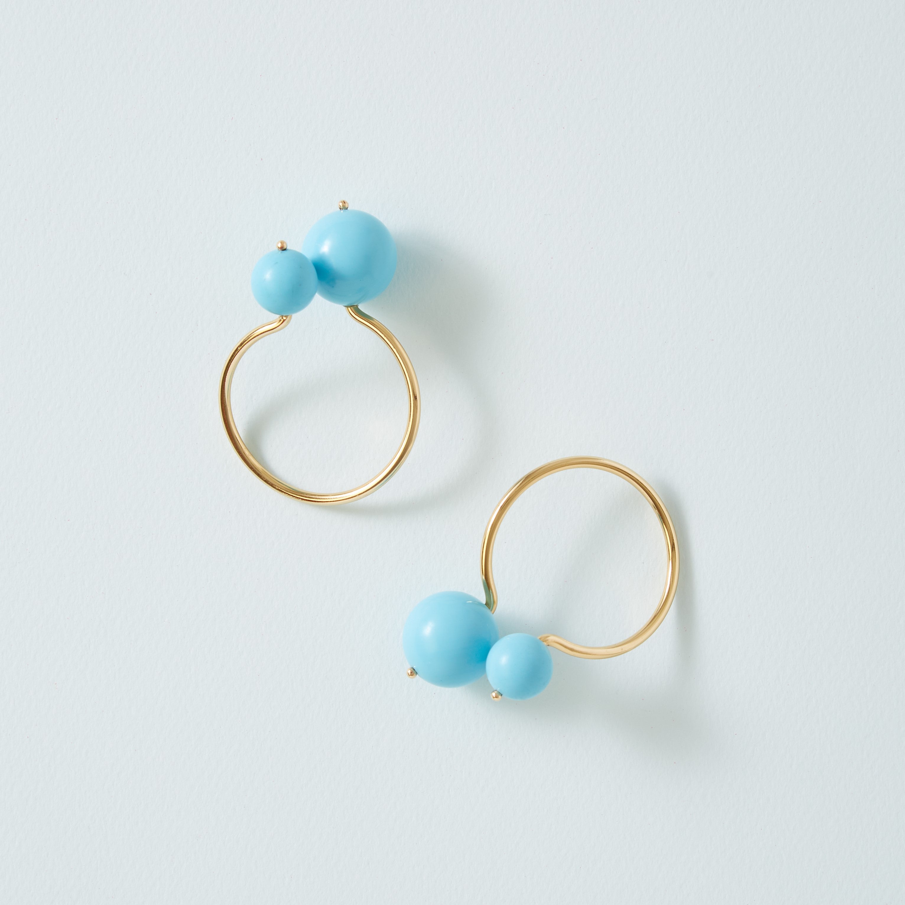 Victoire Reconstituted Turquoise Napkin Rings